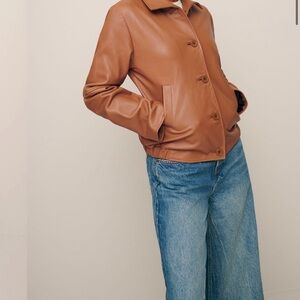 REFORMATION LEATHER JACKET NEW WITH TAGS